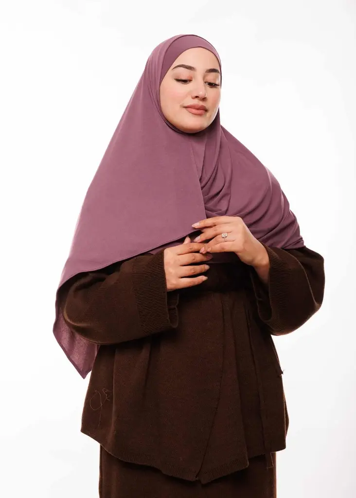 شال مزدوج - بنفسجي داكن.webp