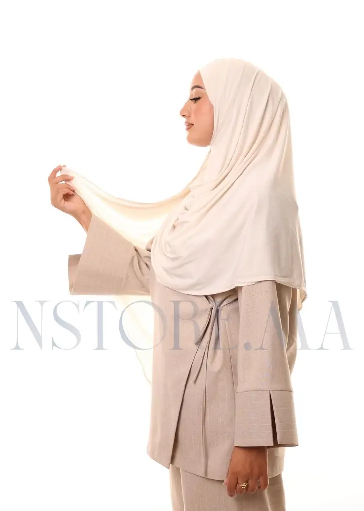 شال مزدوج - بيج فاتح (2).webp