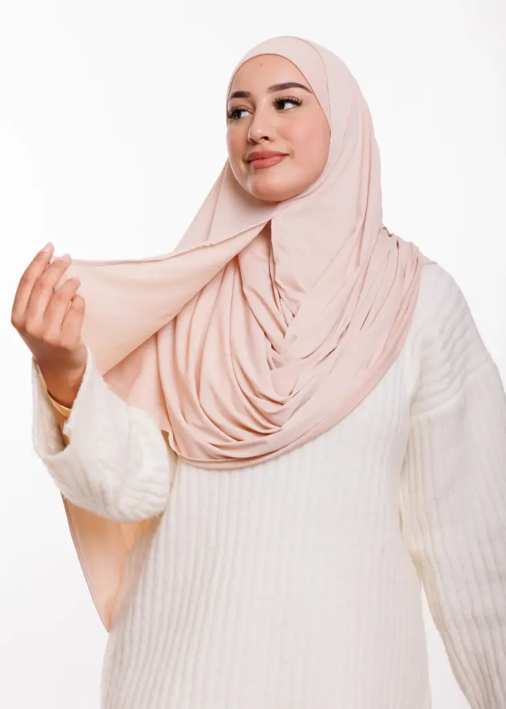 [PN-39937-VAR001-VAR001-VAR001] Châle Double Bond - Beige Rose