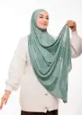 Kashkha Shawl - Aqua Green