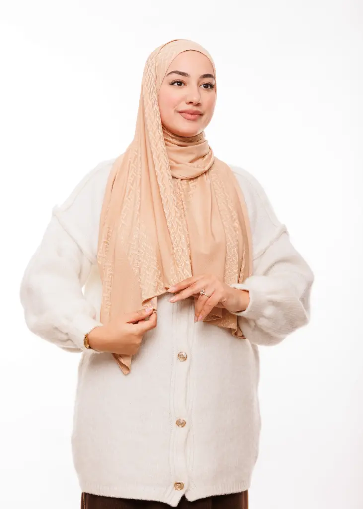 [PN-44430] Kashkha Shawl - Beige