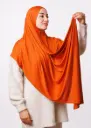Lycra shawl – dark orange