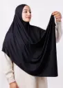 Lycra Easy-to-use Shawl - Black
