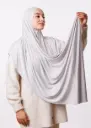 Lycra Easy-to-use Shawl - Light Grey
