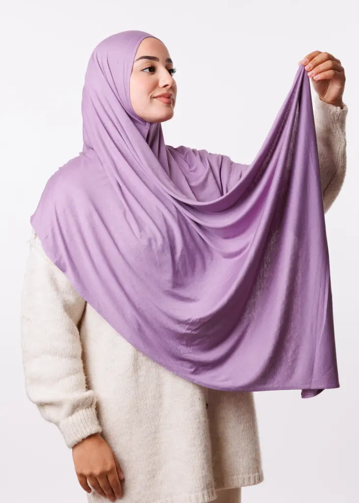 [COPIE-PRD16350-1] Châle en Lycra Facile à Utiliser - Violet