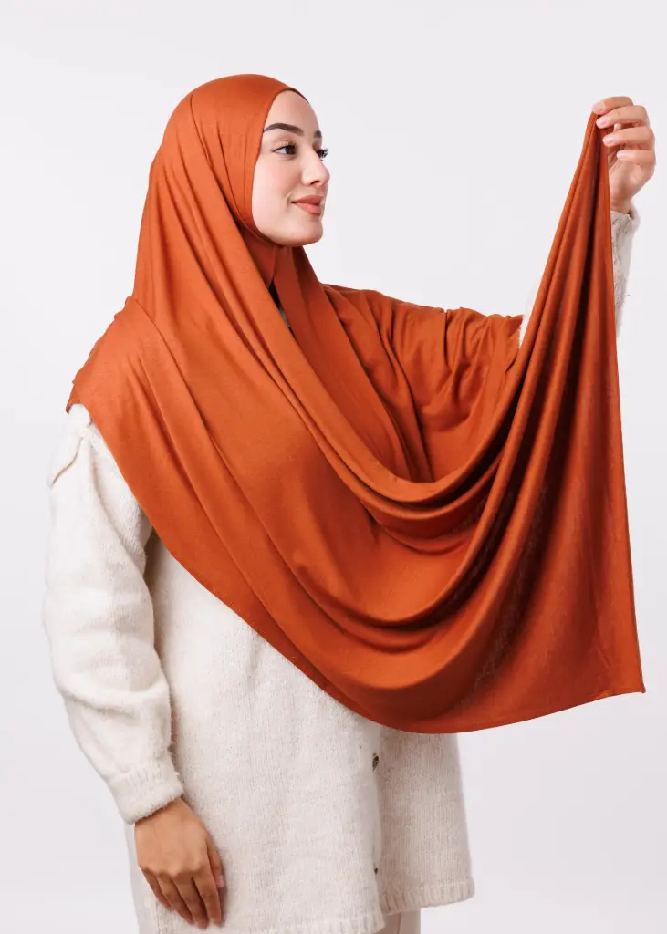 [COPIE-PRD16351-1] Lycra Easy-to-use Shawl - Caramel