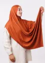 Lycra Easy-to-use Shawl - Caramel