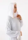 Prayer Abaya [ with Ninja Undercap ] - White