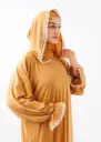 Abaya de Prière [ avec Bonnet Ninja ] - Beige Sablé