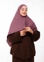 Double Shawl - Dark Purple