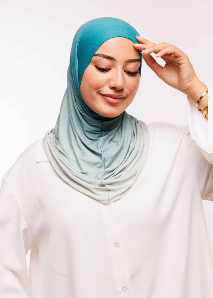 Tabakia Gradient  - Turquoise Green