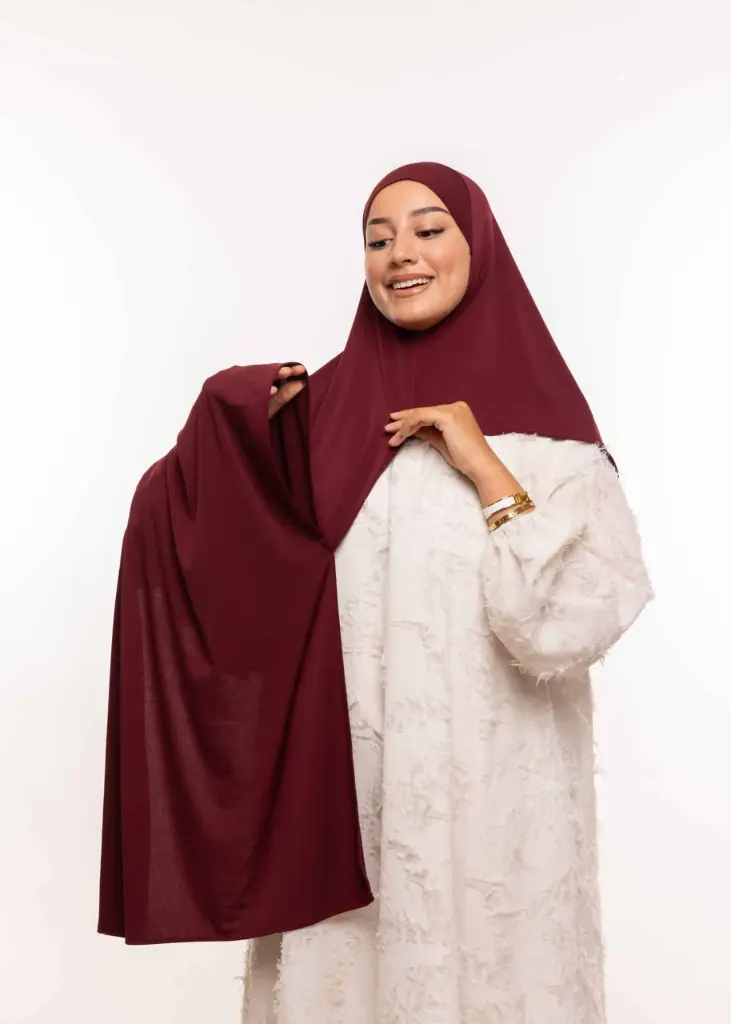 [PN-60089-VAR001-VAR001-VAR001]  شال مزدوج - ڭرونة داكنة