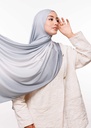 Premium Gradient Jersey Shawl - Gray