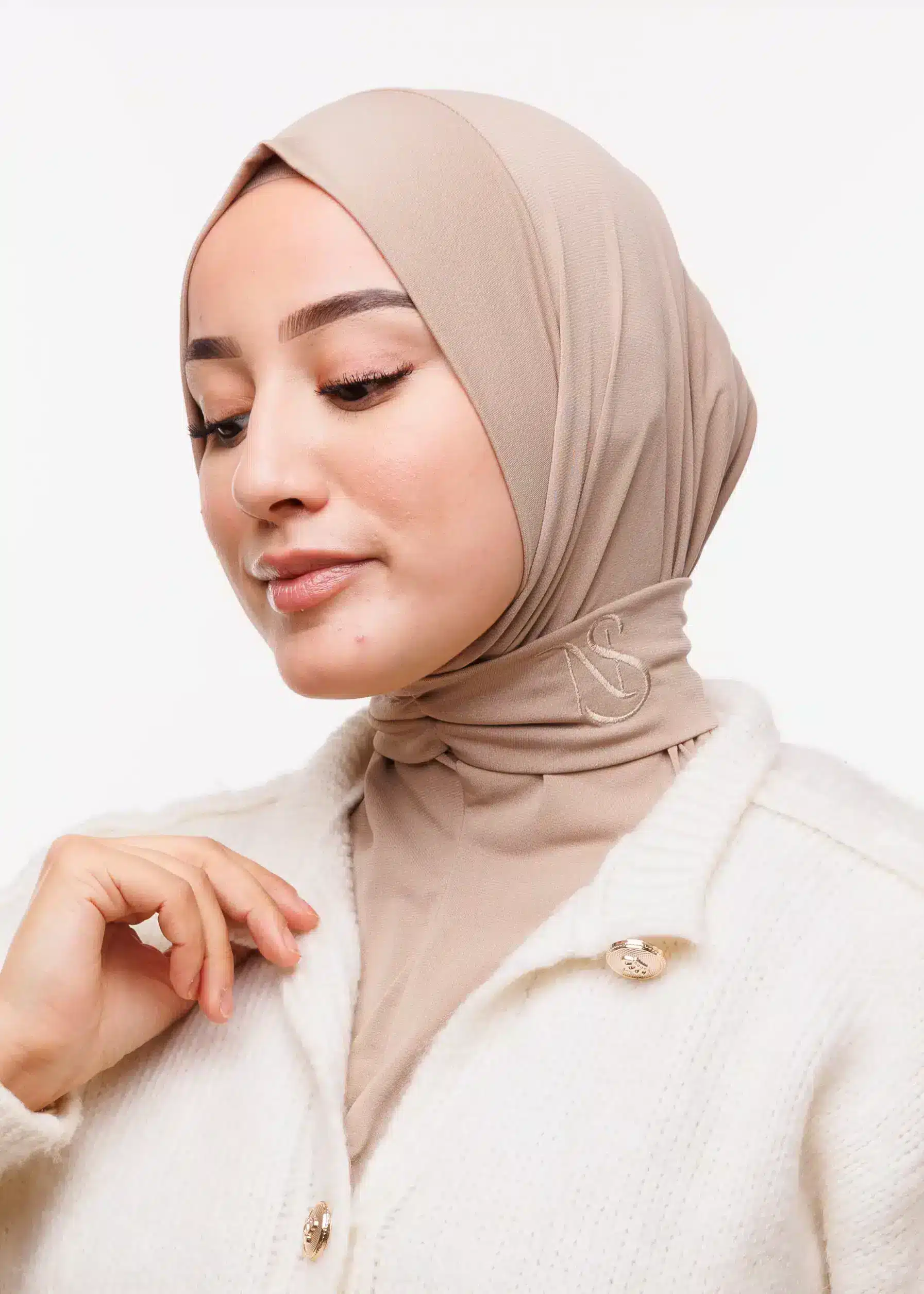 Jersey Tabakia – Light Taupe
