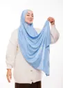 Kashkha Shawl - Sky Blue