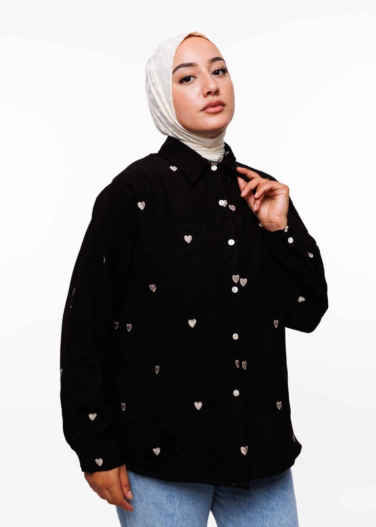 [X5646-006] Women's Pana Fabric Sweater - X5646 (Black, L)