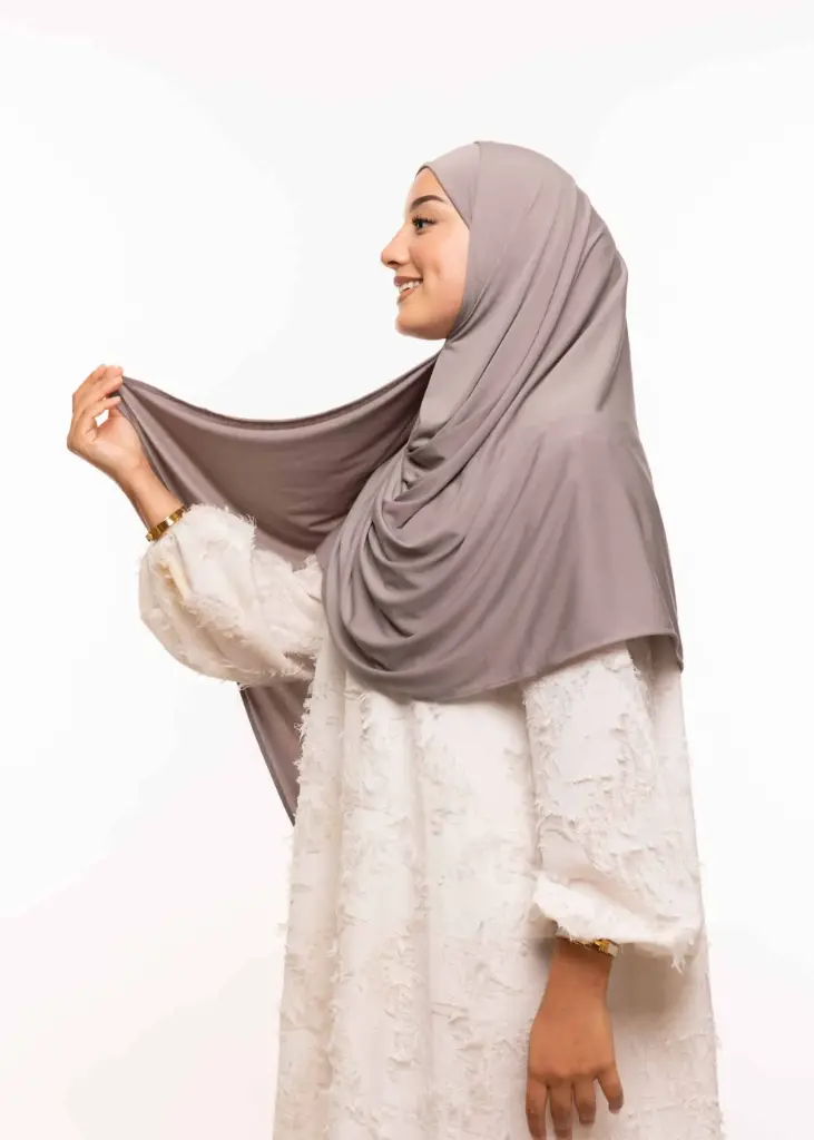 Double Shawl - Dark Gray