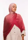 Lycra Degrade Shawl - Fuchsia