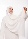 شال كشخة - أبيض مصفر