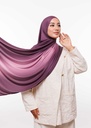 Premium Gradient Jersey Shawl - Purple