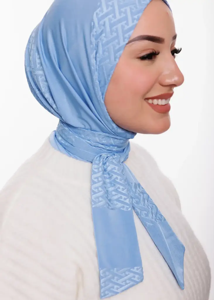 طبقية خليجية - أزرق سماوي 