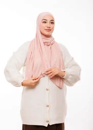 شال كشخة - وردي