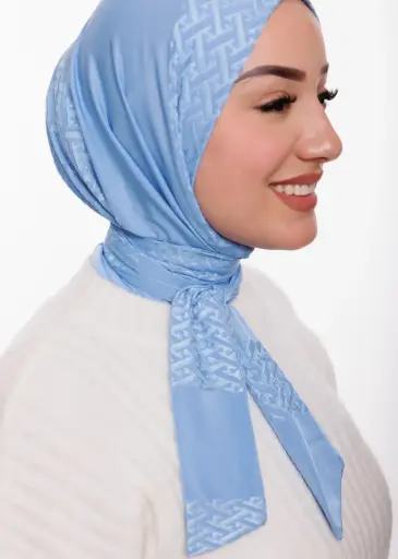 طبقية خليجية - أزرق سماوي 